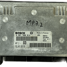 Centralita Motor ECU Remanufacturada. Bosch Refencia 0261 206 214 Familia MP 7.2