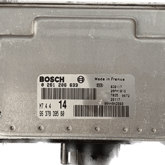 Centralita Motor ECU Remanufacturada. Bosch Refencia 0261 206 633 Familia M 7.4.4
