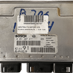 Centralita Motor ECU Remanufacturada. Bosch Refencia 0261 207 477 Familia ME 7.4.4