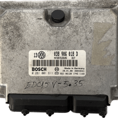 Centralita Motor ECU Remanufacturada. Bosch Refencia 0281 001 611 Familia EDC 15V-5.35