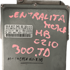 Centralita Motor ECU Remanufacturada. Bosch Refencia 0281 001 624 Familia EDC 1.4 (MSA 15.1-3.13)