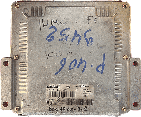 Centralita Motor ECU Remanufacturada. Bosch Refencia 0281 001 977 Familia EDC 15C2-3.1