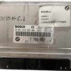 Centralita Motor ECU Remanufacturada. Bosch Refencia 0281 010 205 Familia EDC 15M-6.1