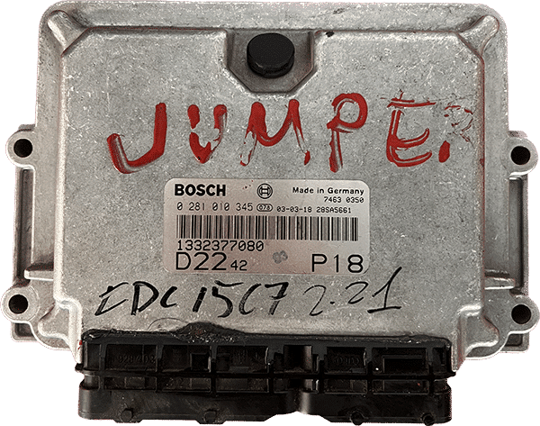 Centralita Motor ECU Remanufacturada. Bosch Refencia 0281 010 345 Familia EDC 15C7-2.21