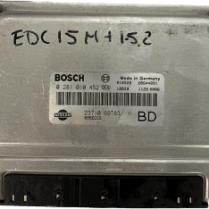 Centralita Motor ECU Remanufacturada. Bosch Refencia 0281 010 452 Familia EDC 15M+ 1-5.2