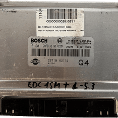 Centralita Motor ECU Remanufacturada. Bosch Refencia 0281 010 810 Familia EDC 15M+ 1-5.3