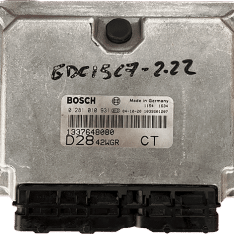 Centralita Motor ECU Remanufacturada. Bosch Refencia 0281 010 931 Familia EDC 15C7-2.22