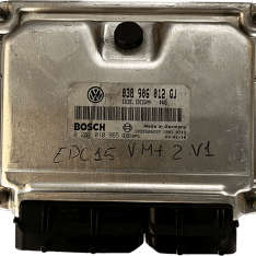 Centralita Motor ECU Remanufacturada. Bosch Refencia 0281 010 965 Familia EDC 15VM+ 2.V1