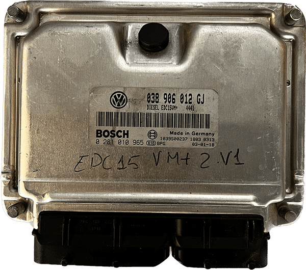 Centralita Motor ECU Remanufacturada. Bosch Refencia 0281 010 965 Familia EDC 15VM+ 2.V1