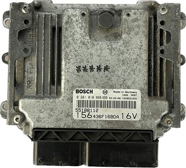 Centralita Motor ECU Remanufacturada. Bosch Refencia 0281 010 986 Familia EDC 16C8-1.2
