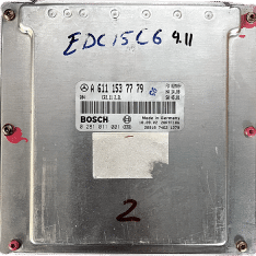 Centralita Motor ECU Remanufacturada. Bosch Refencia 0281 011 001 Familia EDC 15C6-4.11
