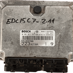 Centralita Motor ECU Remanufacturada. Bosch Refencia 0281 011 557 Familia EDC 15C7-2.11