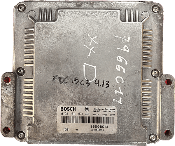 Centralita Motor ECU Remanufacturada. Bosch Refencia 0281 011 571 Familia EDC 15C3-4.13
