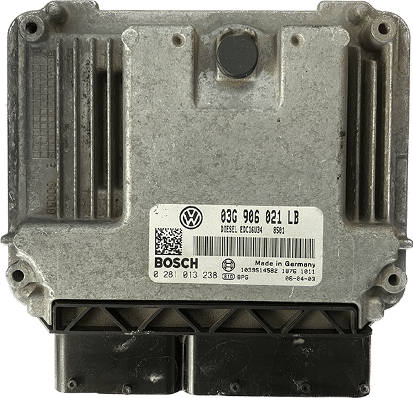 Centralita Motor ECU Remanufacturada. Bosch Refencia 0281 013 238 Familia EDC 16U34-3.42