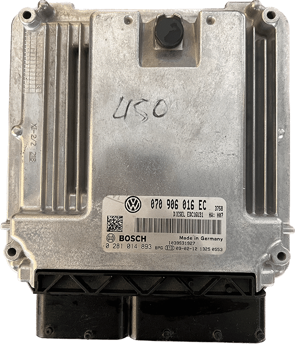 Centralita Motor ECU Remanufacturada. Bosch Refencia 0281 014 893 Familia EDC 16U31-4.51