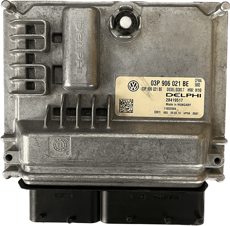 Centralita Motor ECU Remanufacturada Delphi 03P 906 021 BE/ 28419517 / 11002004 / CFWA5893 / (DCM3.7)