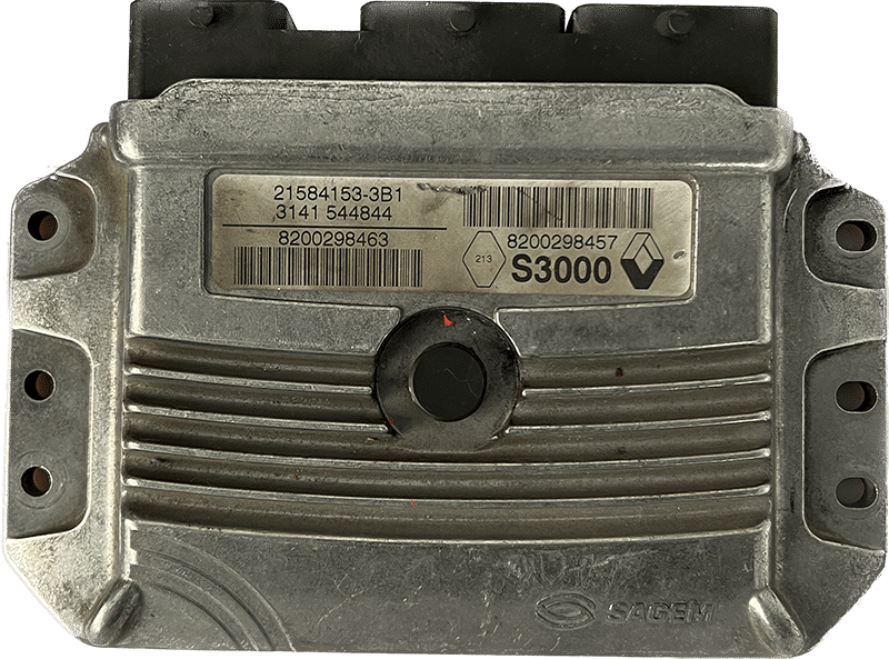 Centralita Motor ECU Remanufacturada. Sagem Referencia 21584153-3B1 / 33141 544844 / 8200298463 / S3000