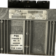 Centralita Motor ECU Remanufacturada. Sagem Referencia 21584228-3 / 84820v02 / 9650825180 (PSA)