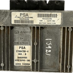 Centralita Motor ECU Remanufacturada. Sagem Referencia 21584799-4 / 9642222380 / PSA