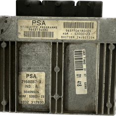 Centralita Motor ECU Remanufacturada. Sagem Referencia 21646087-4 / 9643134680 / PSA