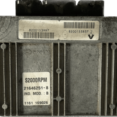 Centralita Motor ECU Remanufacturada. Sagem Referencia 21646251-8 / 8200153997 / S2000