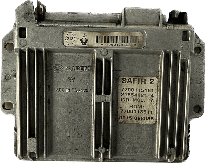 Centralita Motor ECU Remanufacturada. Sagem Referencia 216548214 / 7700115161 / SAFIR 2