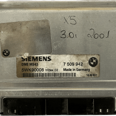 Centralita Motor ECU Remanufacturada. SIEMENS Refencia 5WK 90008 / DME MS43