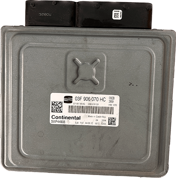 Centralita Motor ECU Remanufacturada. Continental Refencia 5WP 44906 / 03F 906 070 HC