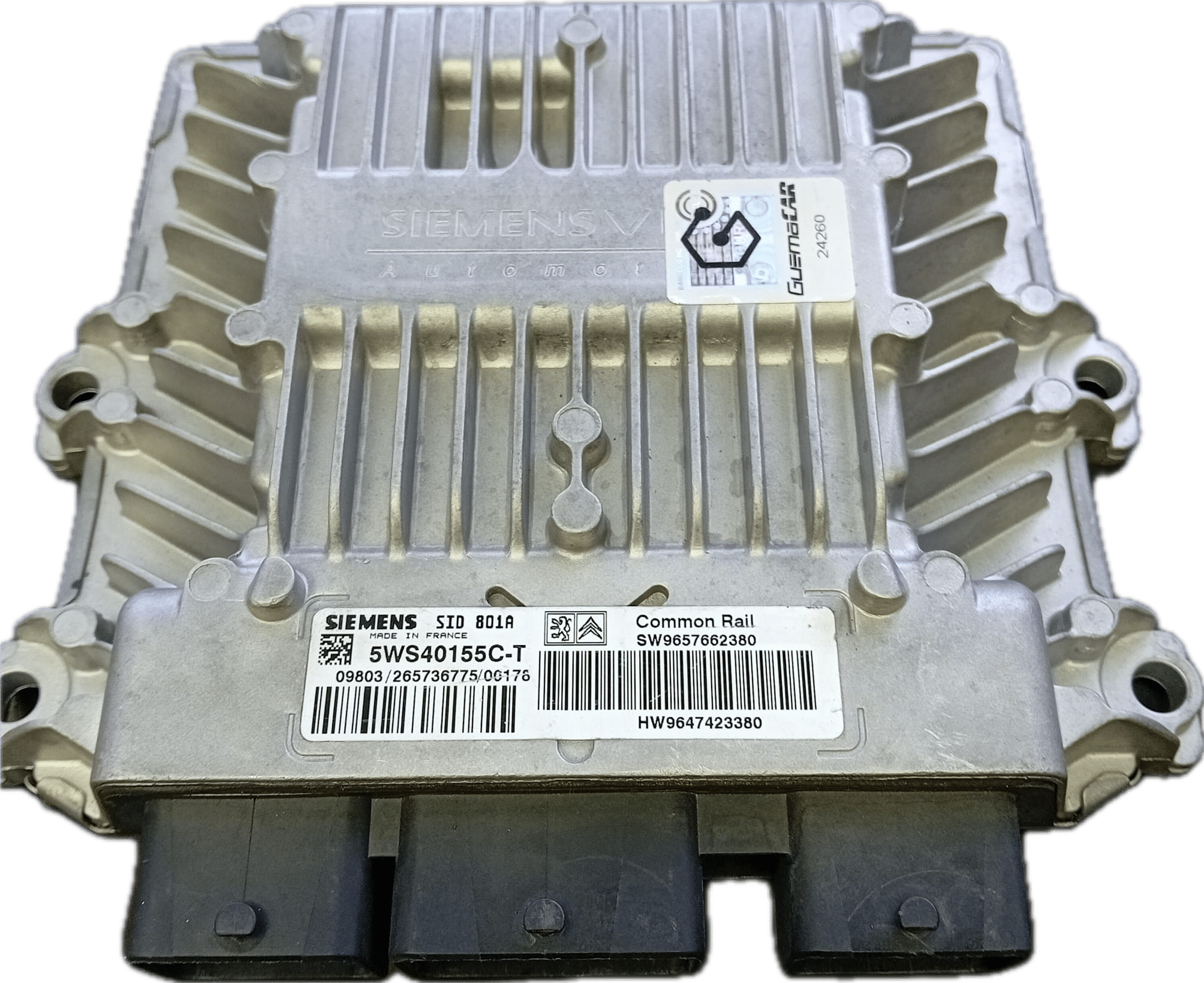 Centralita Motor ECU Remanufacturada. SIEMENS Refencia 5WS 401 55CT (SID 801A)
