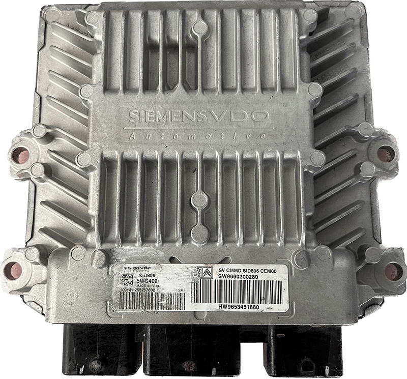 Centralita Motor ECU Remanufacturada. SIEMENS Refencia 5WS 405 72B-T (SID 806)