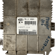 Centralita Motor ECU Remanufacturada. magneti marelli Refencia 9624999780 / G6.11 / 16227.114
