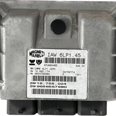 Centralita Motor ECU Remanufacturada. Magneti Marelli Refencia IAW 6LP1.45