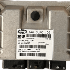 Centralita Motor ECU Remanufacturada. Magneti Marelli  Refencia IAW 6LPC.105