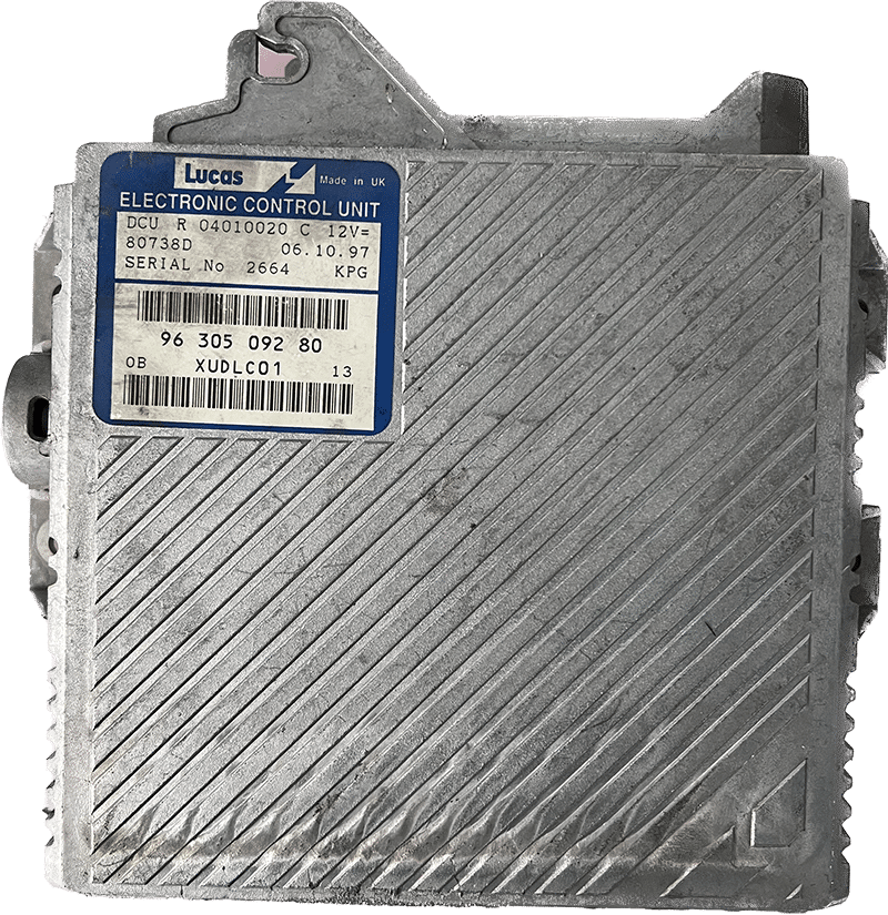 Centralita Motor ECU Remanufacturada. Lucas Referencia R04010020C - 80738D (DCU)