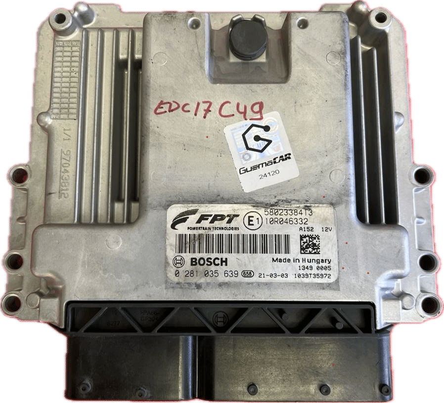 ECU CENTRALITA DE MOTOR Iveco Daily, FPT, 0281035639, 0 281 035 639, 5802338413 EDC17C49
