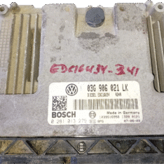CENTRALITA DE MOTOR, SEAT LEON, 0 281 013 279, 0281013279, 1039S14554, EDC 16U34-3.41, 03G 906 021 LK, 03G906021LK