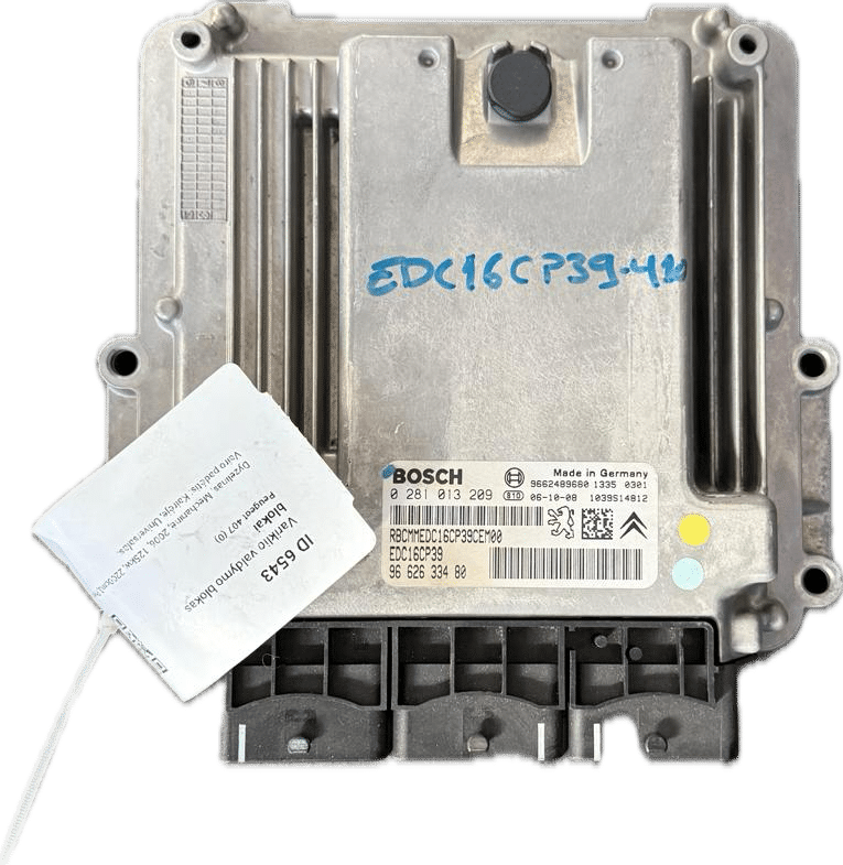 ECU MOTOR BOSCH EDC16CP39-4.10 0281013209 PSA 9662633480