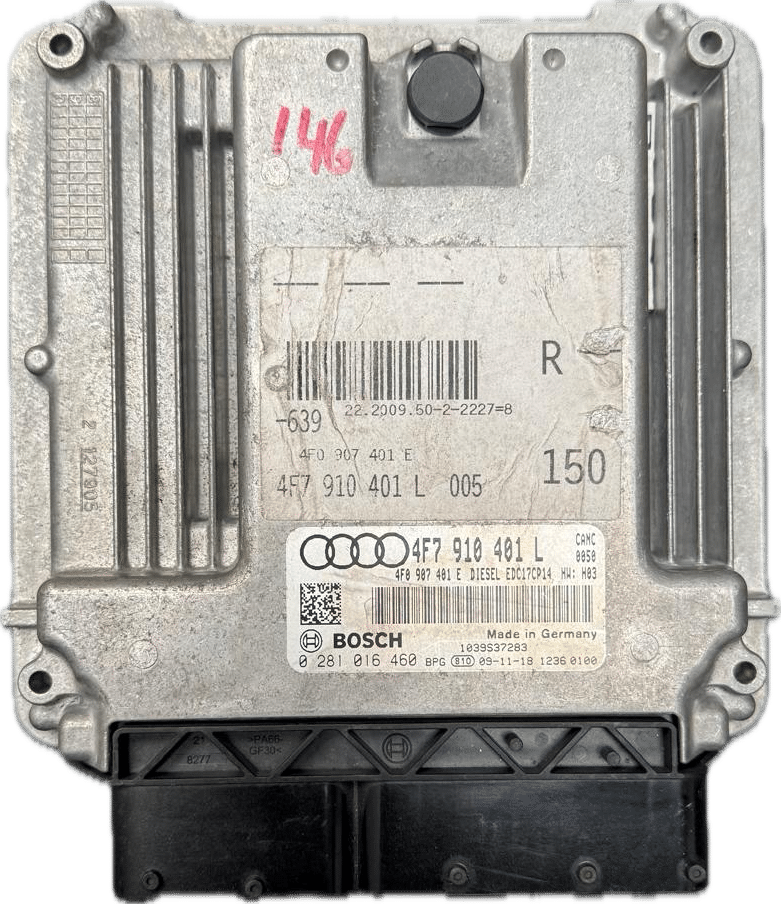 ECU MOTOR BOSCH EDC17CP14-3.42 0281016460 VAG 4F7910401L